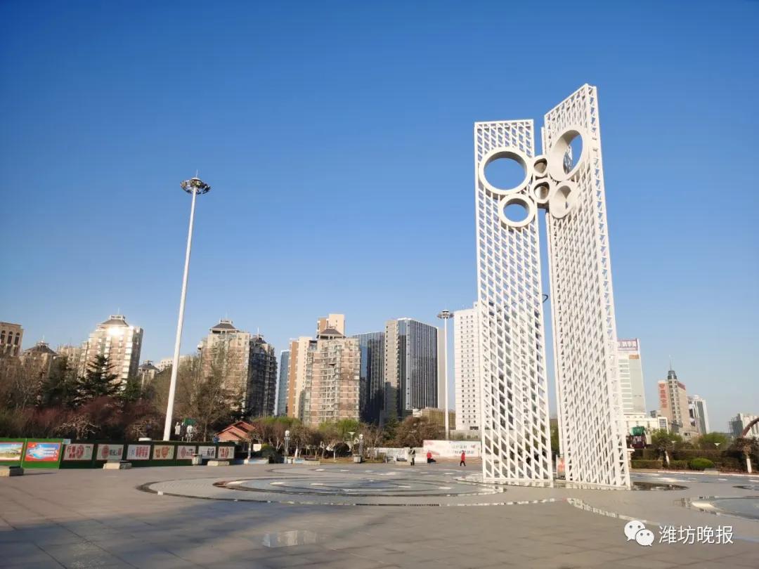 潍坊城区多数公园禁放风筝,这里成放飞集中场地