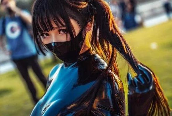 除了胶衣以外,莫子还很喜欢约会大作战,她的时崎狂三远近闻名!