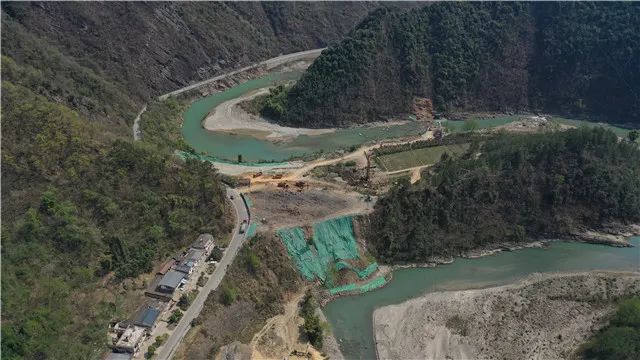 九绵高速北川段图片