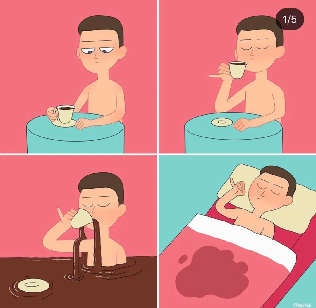 ins上那些可爱的漫画给宅家生活添点色彩