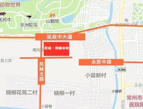 地塊東側教育資源充盈,鳴凰幼兒園,常州大學附屬小學,鳴凰中心小學