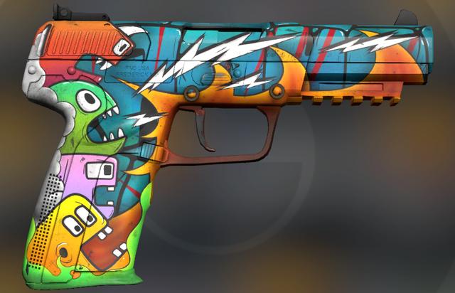 csgo进阶皮肤推荐fn57怒氓