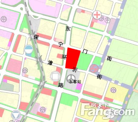 《长治市老顶山片区控制性详细规划》中ldsg单元ldsg-01街坊,东环路