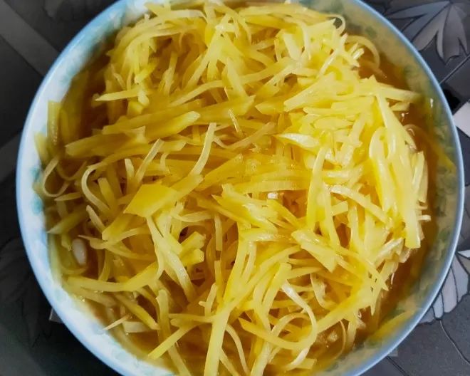 永兴素食美味素菜之糖醋土豆丝