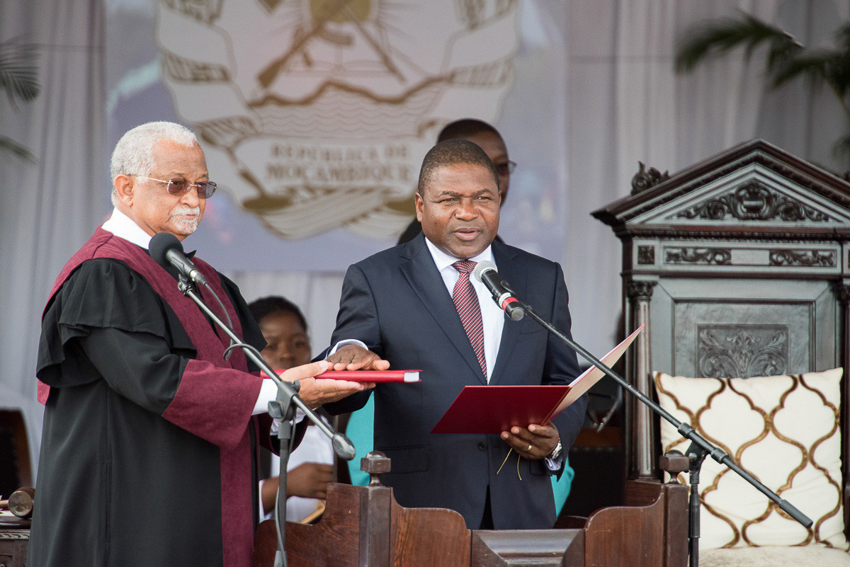 莫桑比克总统宣誓就职仪式此外,两国除了在政治经济上有往来,在文化