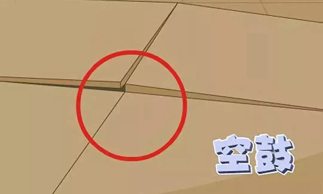 瓷砖及粘贴瓷砖的水泥砂浆都存在热胀冷缩,如果不留缝,很容易出现起鼓