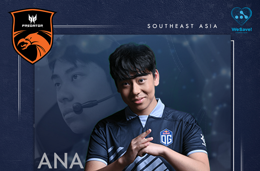 dota2上帝ana替补参加慈善赛玩家调侃lgd又完蛋了