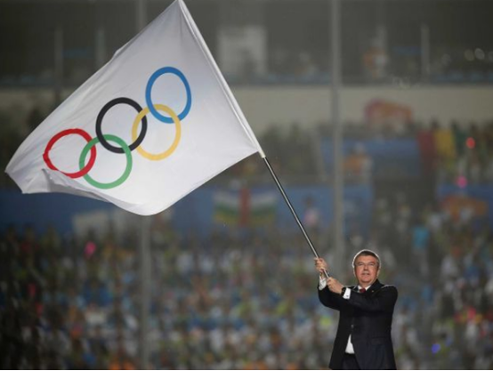 奥运会旗杆图片