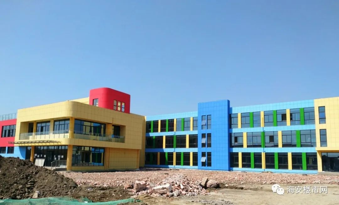 海安这所幼儿园预计5月底完工,确保秋季开园!