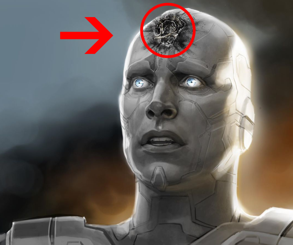 放大倍数看幻视被挖掉了宝石的伤口会看到什么小心脏受不了