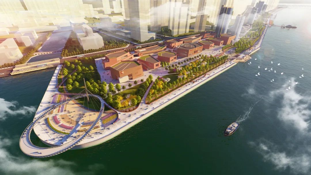 海上明月共潮生丨奥雅设计中标瑞安市南滨江景观带综合设计