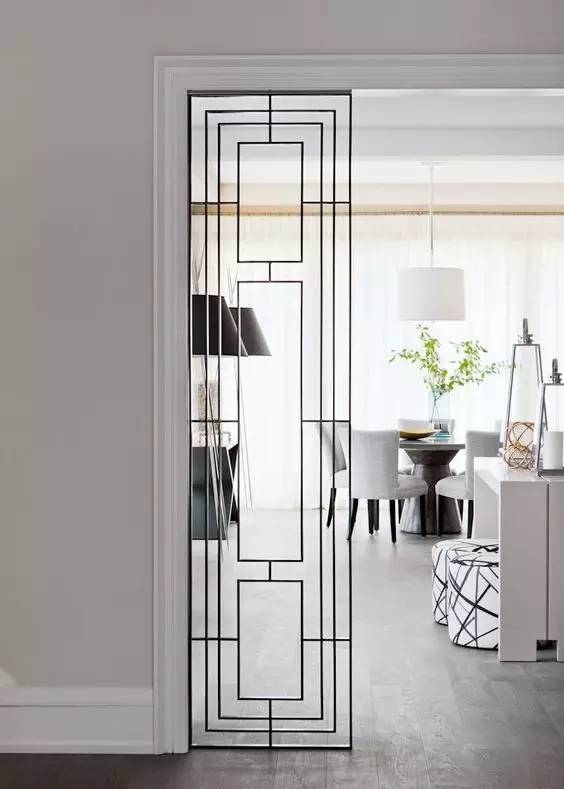 隔断门怎么设计现在流行这样装够艺术