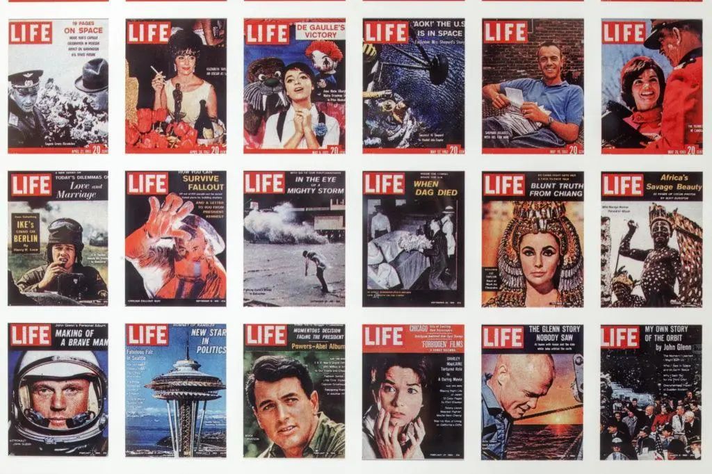 在jaar 1995年的作品《searching for africa in life》(在life杂志中