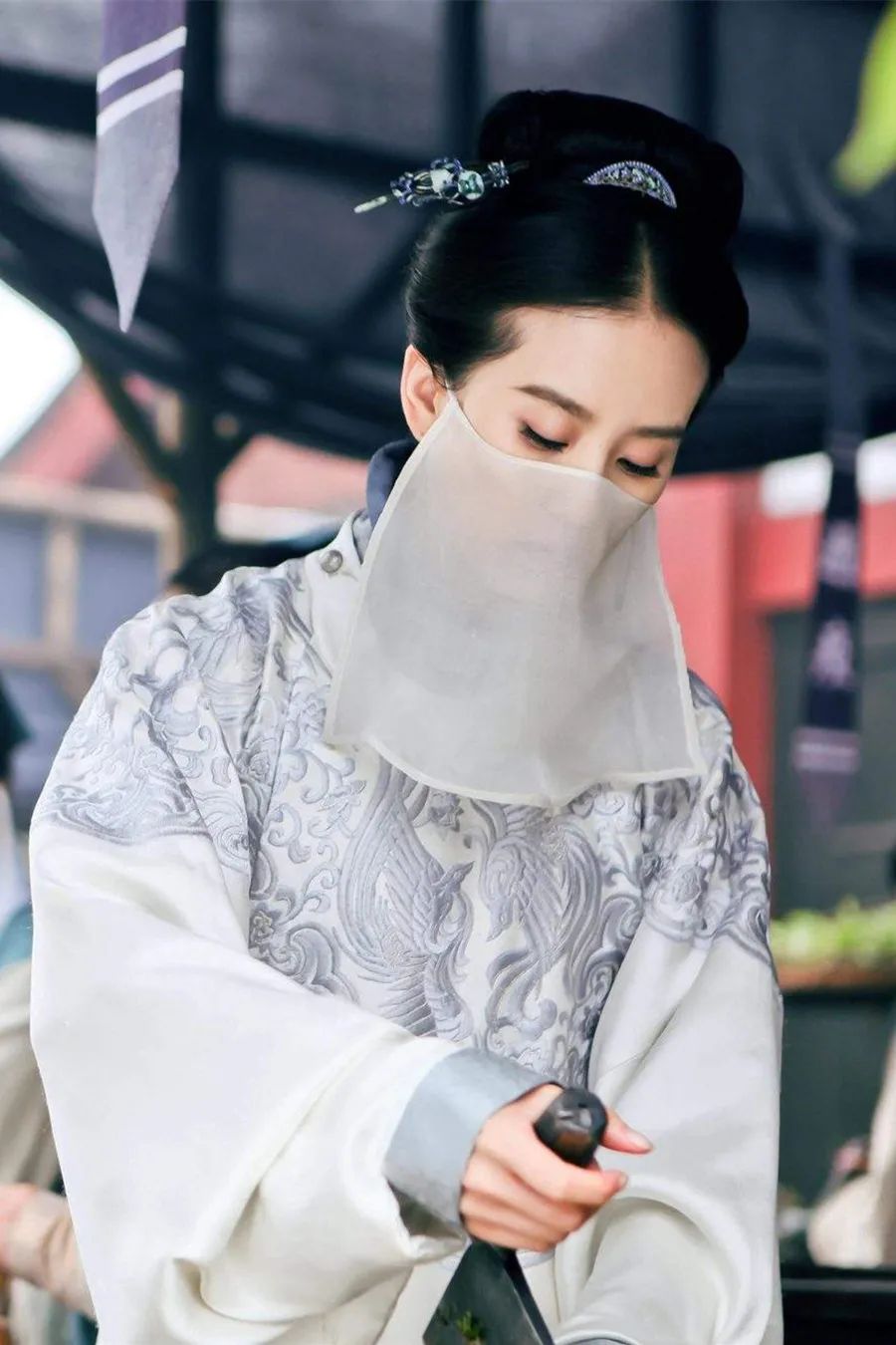 重温古代美人戴口罩终于明白遮比露更高级