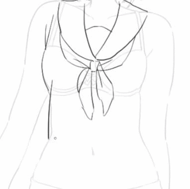 jk制服控必备一看就会的新手萌新向女生校服绘画技巧