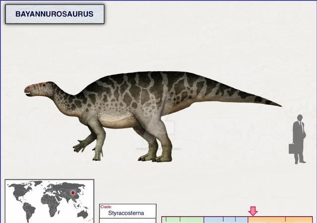 家將在巴彥淖爾發現的恐龍命名為巴彥淖爾龍,是一種大型的禽龍類恐龍