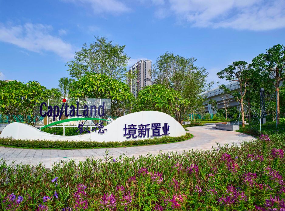 大坦沙门户景观整改后