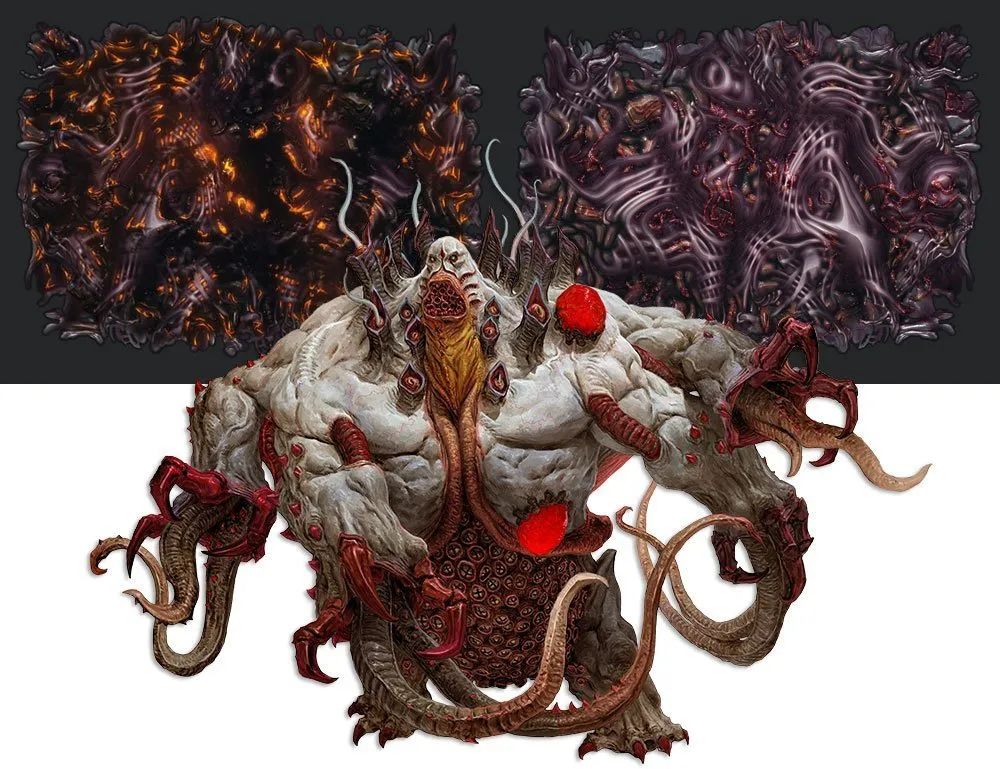 毁灭者憎恶原型与激活/休眠状态的异种菌毯可见的代入感无尽杀戮系列