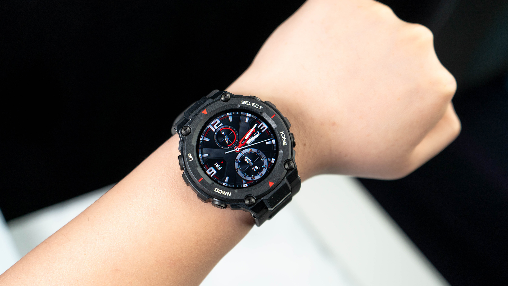 军工品质 肆意户外 amazfit t-rex户外智能手表图赏