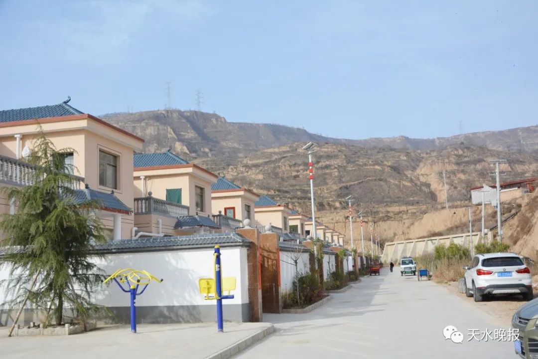 脱贫村的新风貌麦积区花牛镇沽沱村脱贫攻坚工作侧记