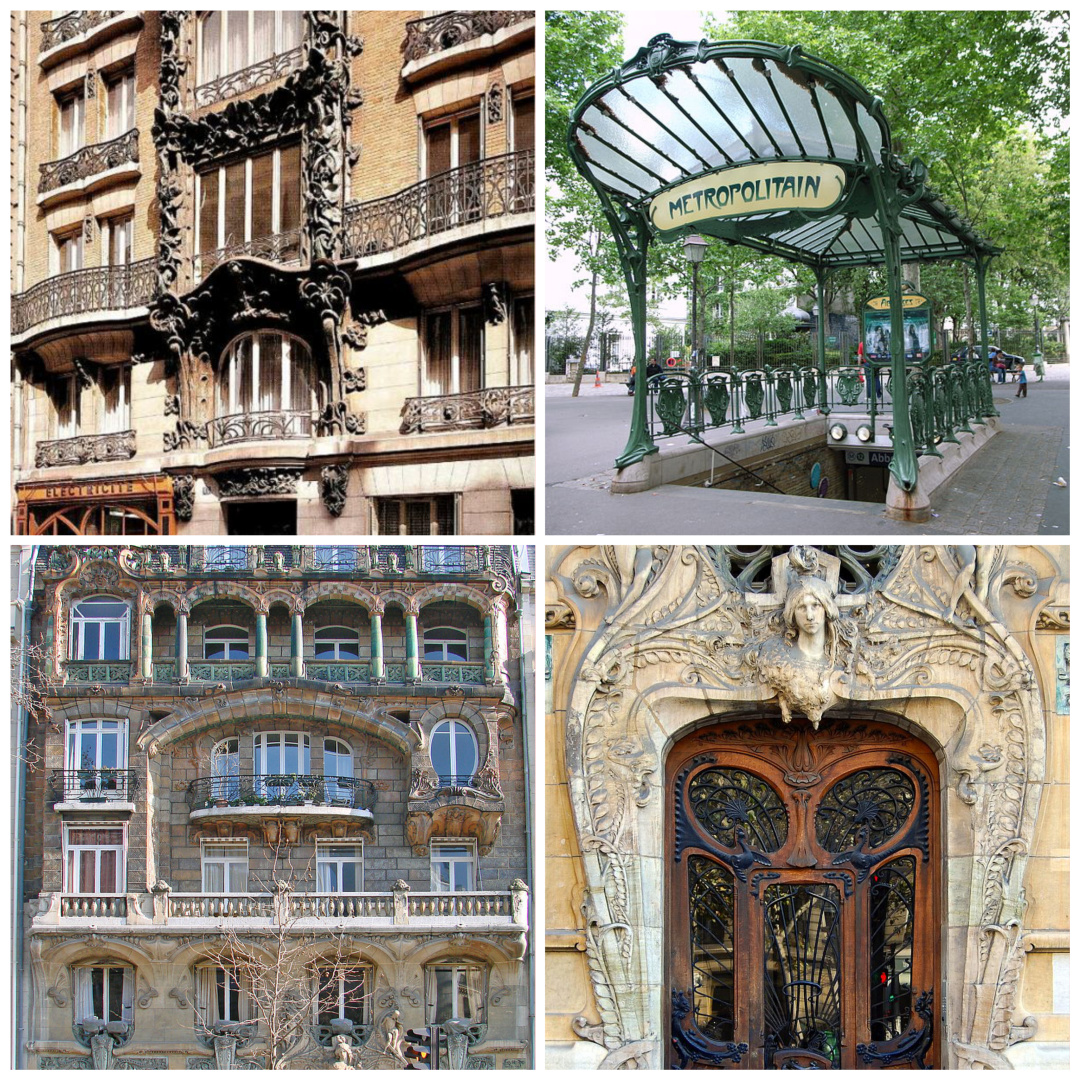 新艺术风格的建筑,图片来源于网络巴黎地标性的现代建筑也在美好