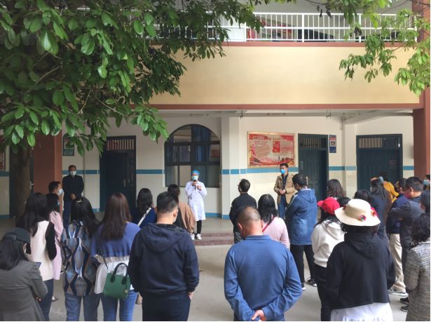 【防控演练】昆明市官渡区金马中学举行防控"新型冠状病毒肺炎" 疫情