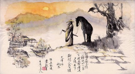 原创枯藤老树昏鸦天净沙秋思为什么那么出名