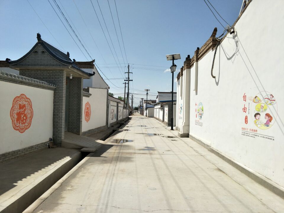 郭城驿镇清凉社区打通城乡环境整治最后一公里