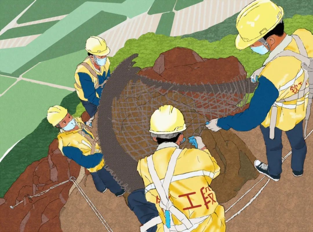 主题宣讲微漫画汛前防洪那些事儿