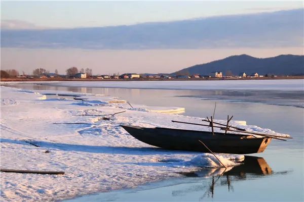 乌苏里江即将进入开江期