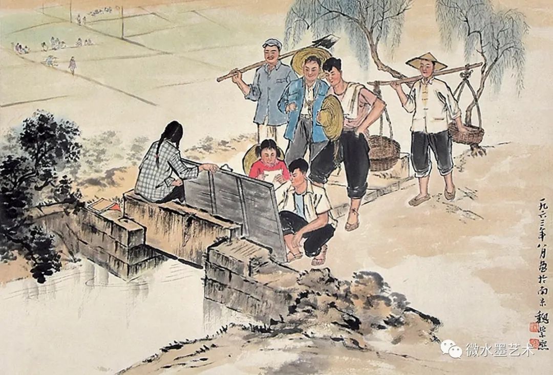 五六十年代春耕图美翻了