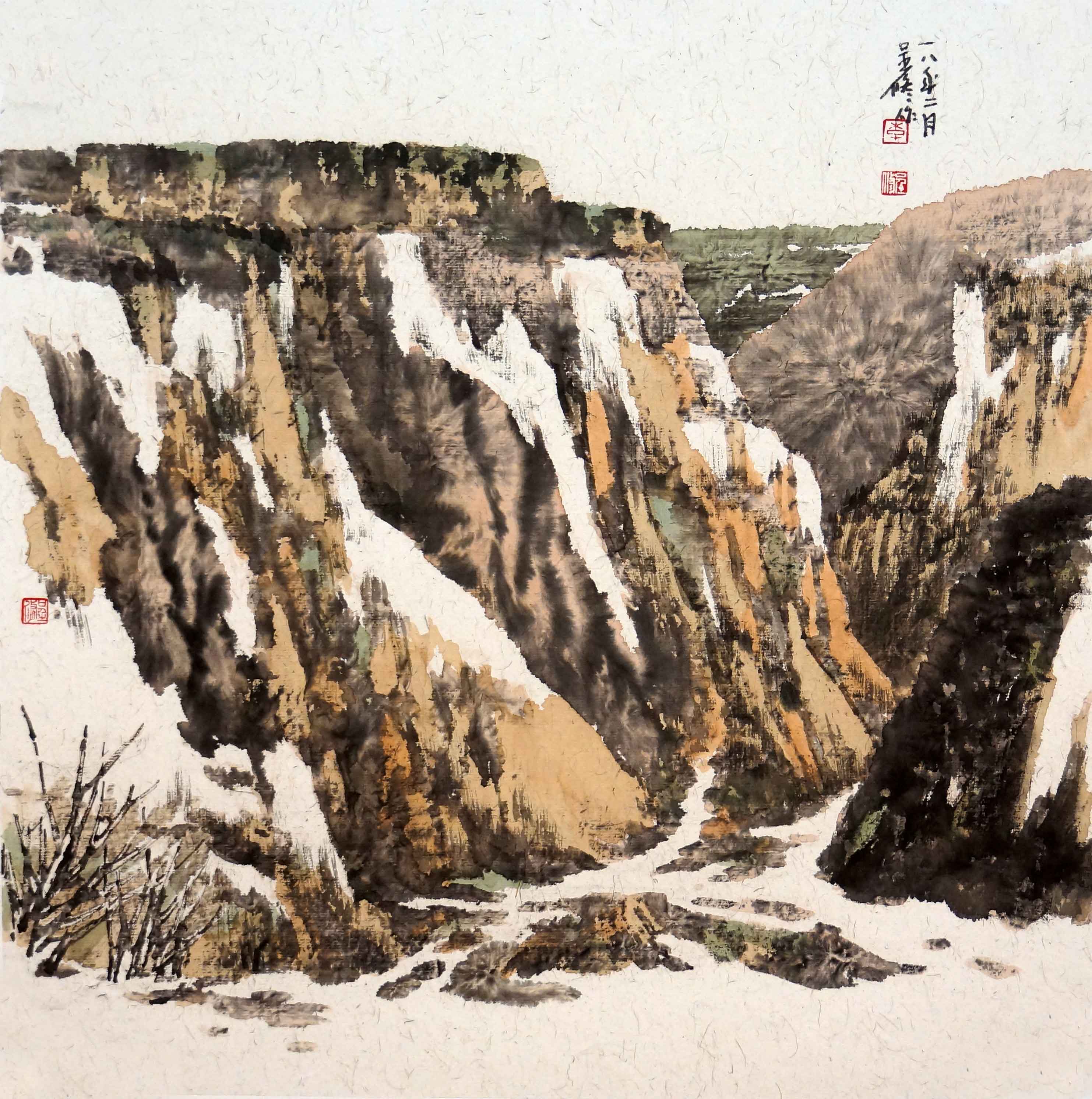 每日一画 |《山西行》