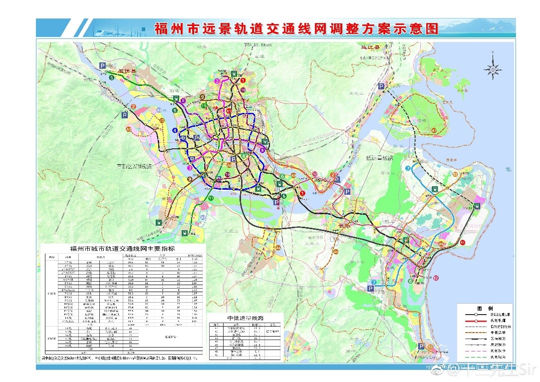 披露闽侯地铁规划全在这里涉及地铁3号线8号线走向