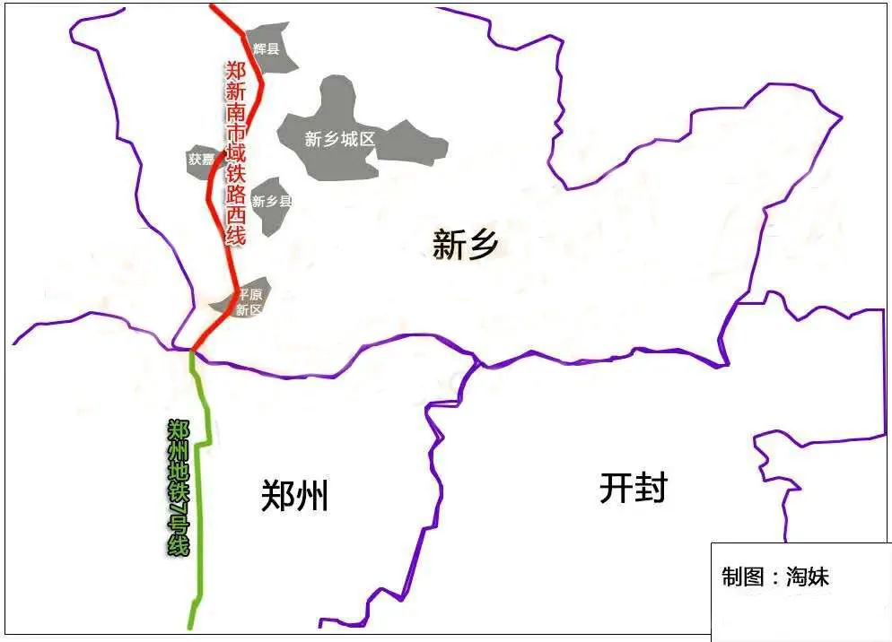利用郑州至新乡高速黄河大桥,经平原示范区,亢村镇与规划新焦城际铁路