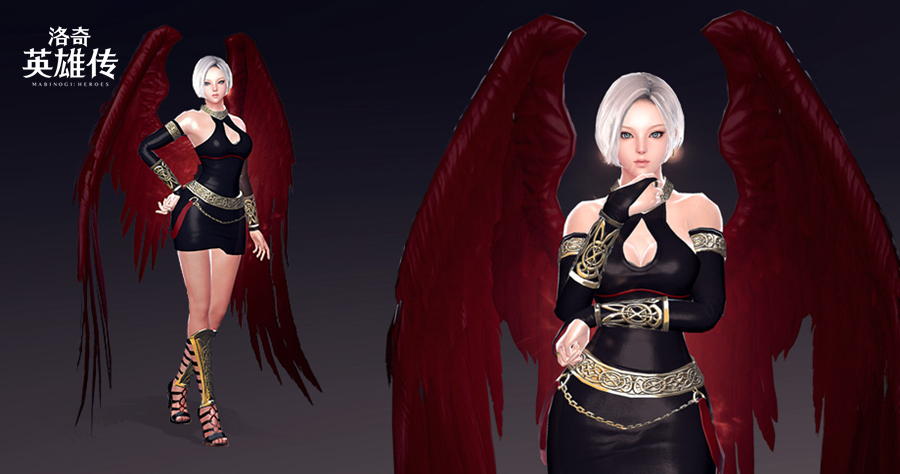 足控福利今日到洛奇英雄传优雅外观的春日浪漫