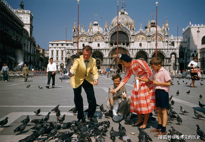 原创老照片50年代的意大利那个浪漫的国度