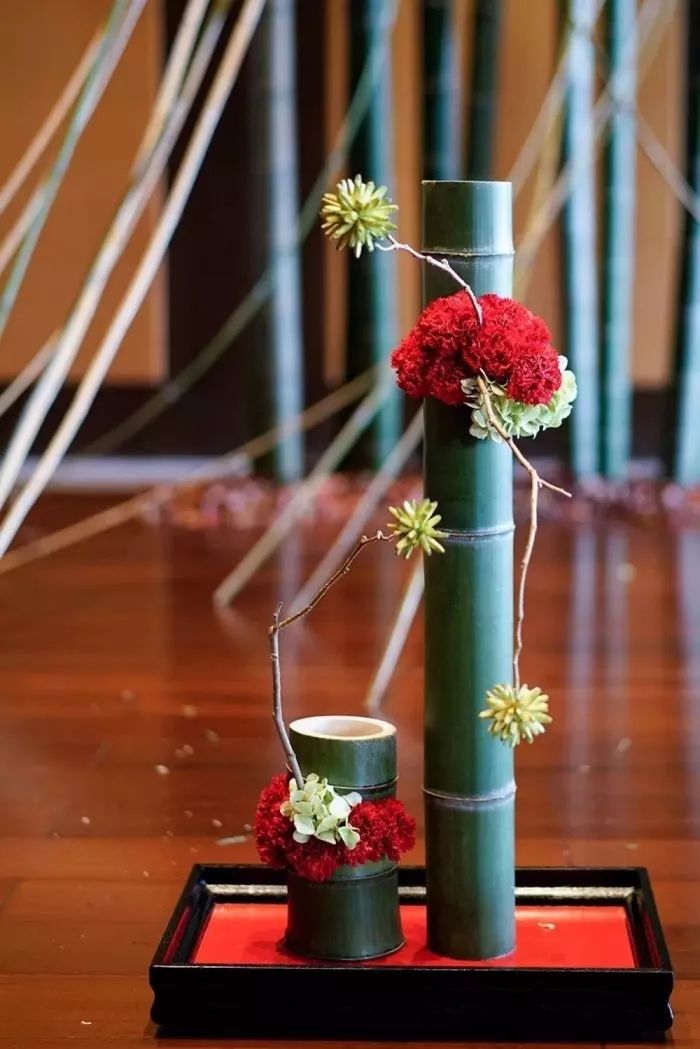 竹器|插花_竹筒