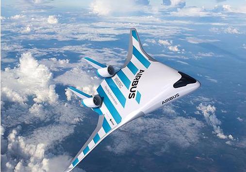 美国空客新概念飞机长得像蝙蝠却所向披靡