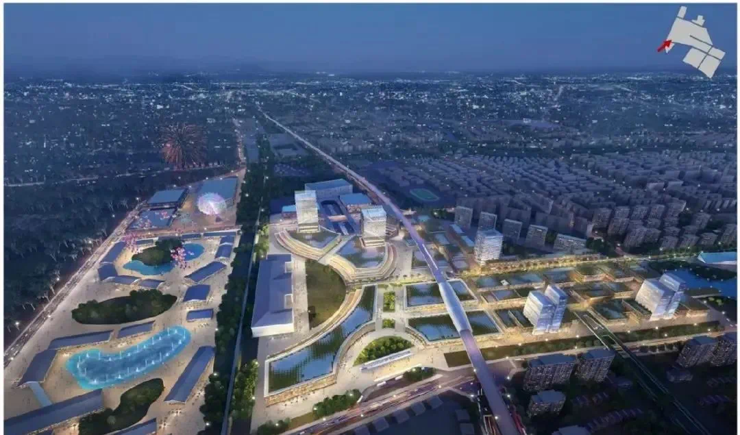 新津站tod项目正式开工区域迈入tod发展新时代