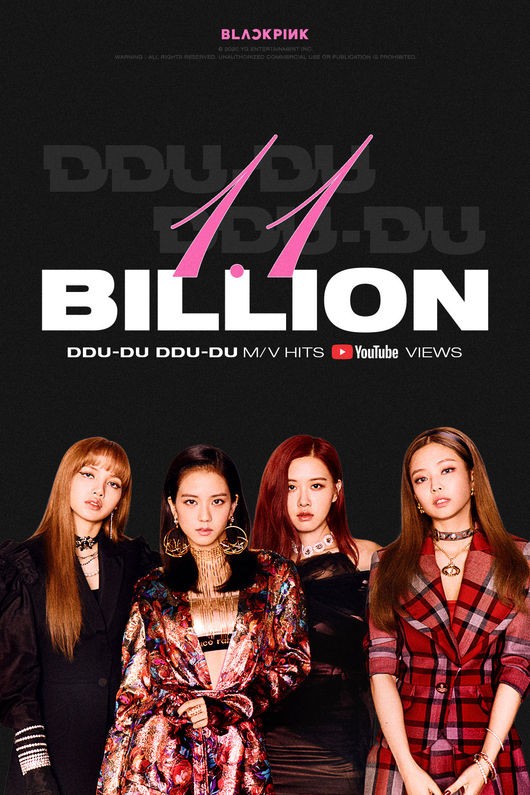 韩国女团blackpink的《ddu-du ddu-du》近日在youtu