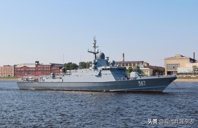 俄罗斯海军第3艘22800型护卫舰铺设龙骨