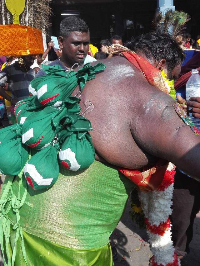 "大宝森节"是泰米尔人的一个非常重要的印度教节日,每年在泰米尔历的"