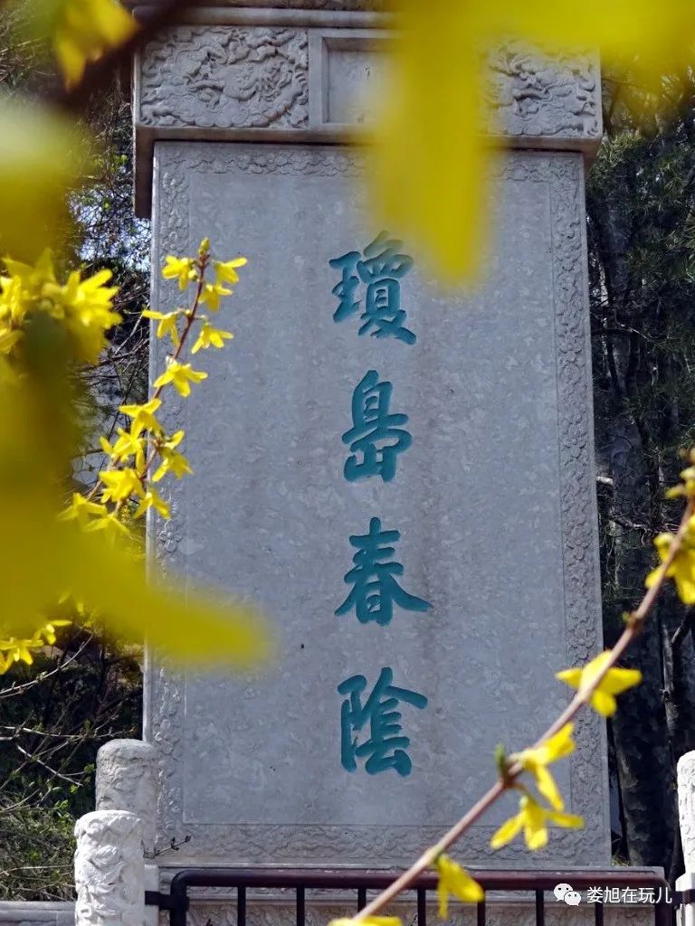 春到北海琼岛春阴