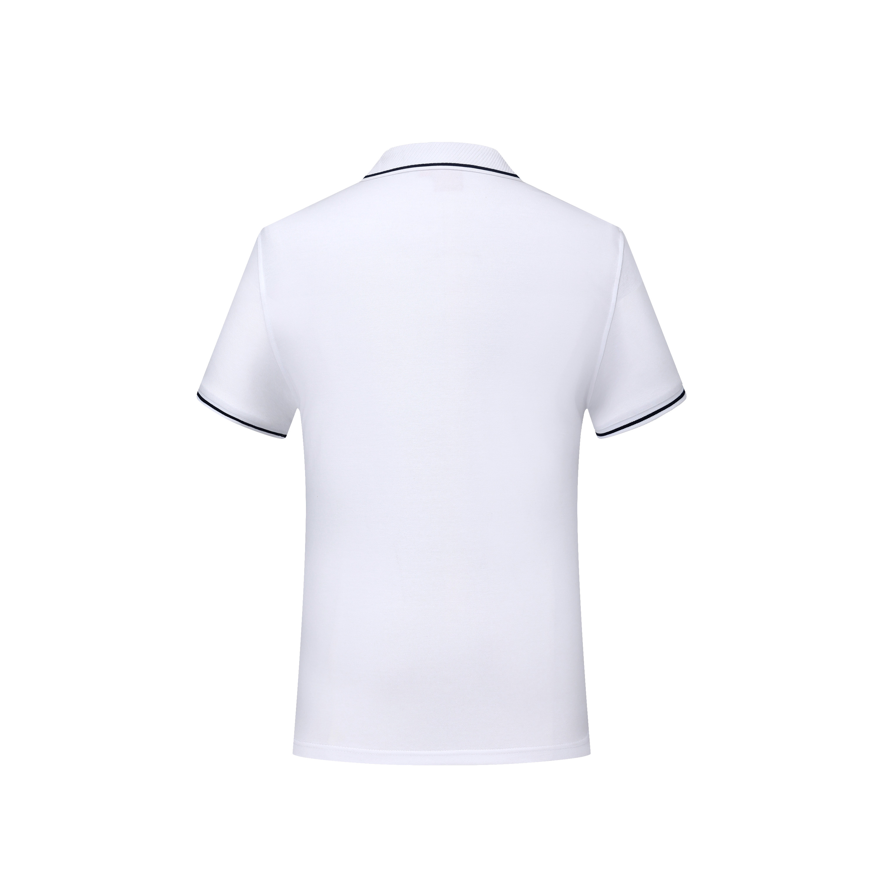 南朋友撞色翻领polo衫修身经典时尚