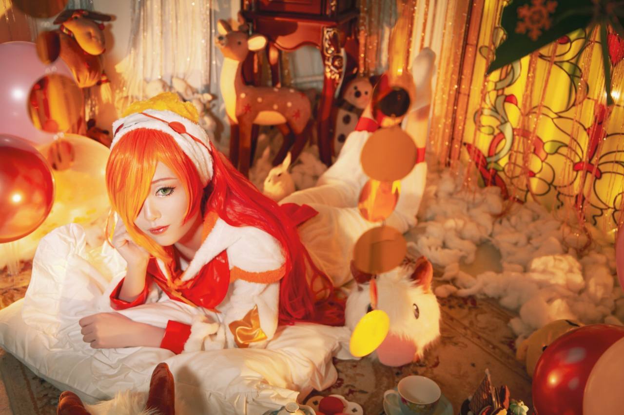 睡衣女枪厄运小姐cosplay
