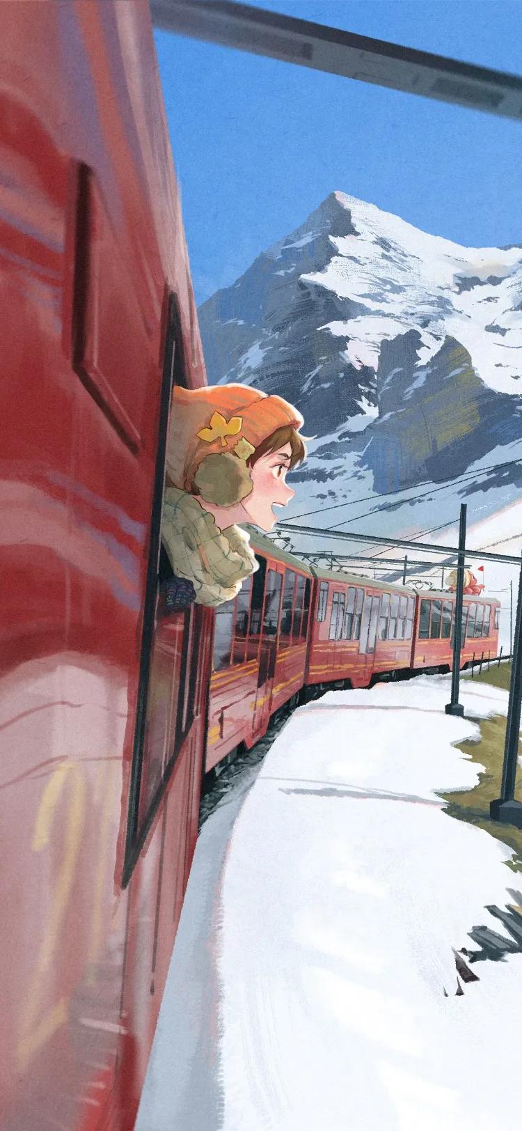 治愈系手绘超美好