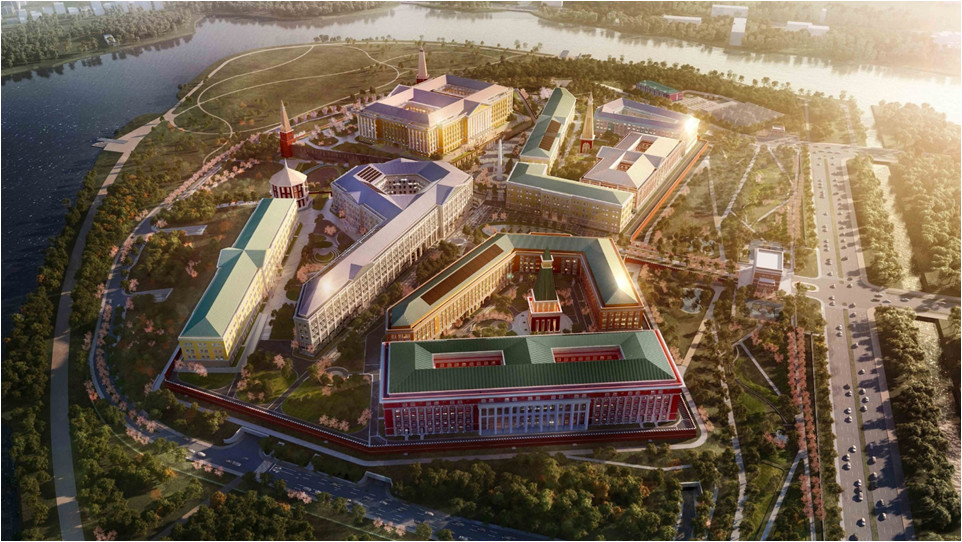 发布华为桑田岛基地·图片来源于苏州工业园区发布华为苏州研究所消息