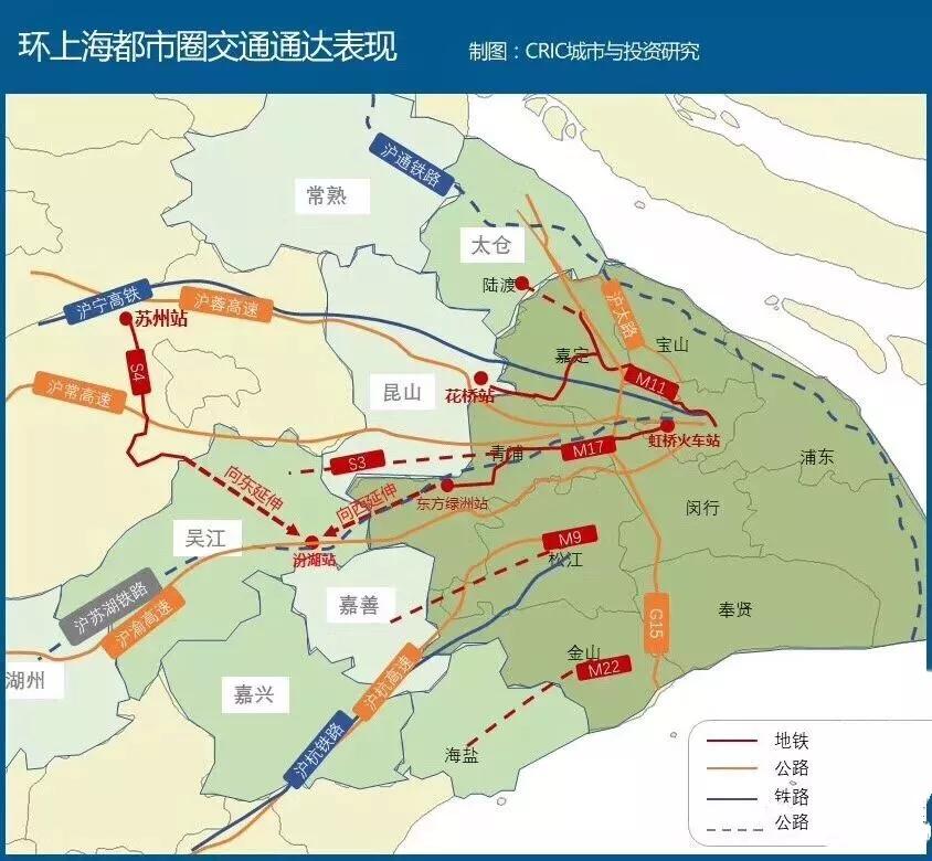 青浦好像一直处于远郊的地位,但是去年地铁17号线开通后,青浦区摇身