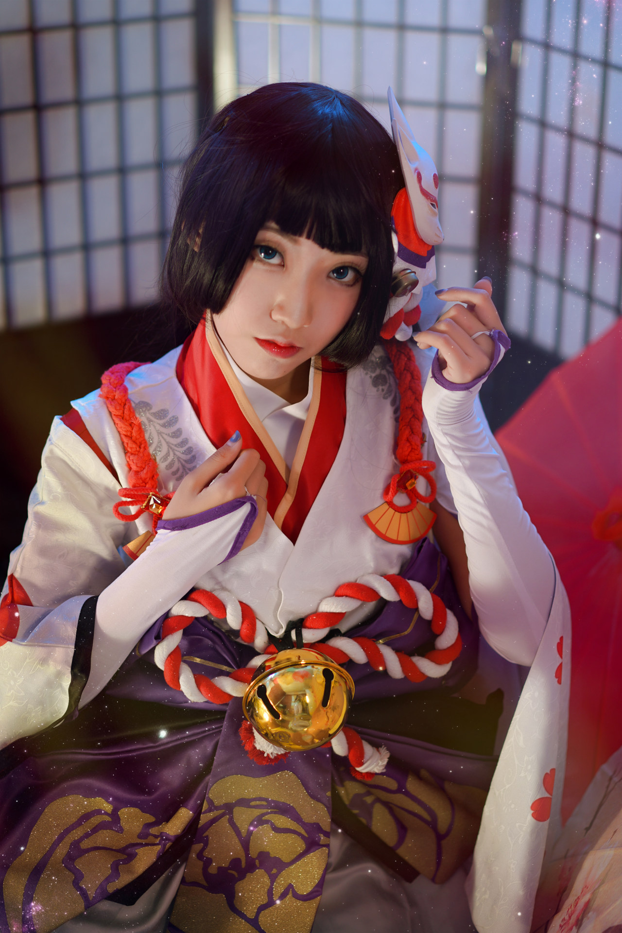 阴阳师雪女月见之樱cosplay