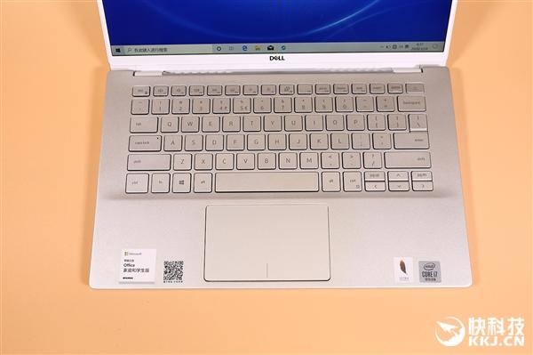 戴尔灵越7490轻薄本图赏:十代酷睿 仅重1kg